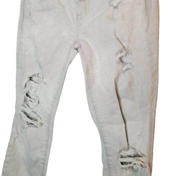 ABERCROMBIE & FITCH |  Stretch Distressed Jeans - Picture 5 of 10